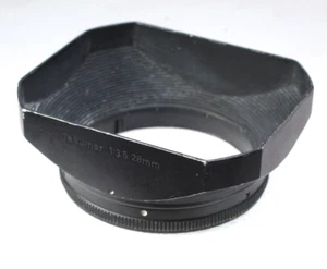 METAL LENS HOOD FOR TAKUMAR 28MM F/3.5 LENS PENTAX ASAHI OPTICAL CO. US SELLER - Picture 1 of 5