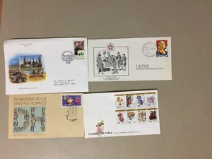 Four CHILE fdc - Picture 1 of 1