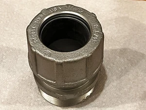 1ea COURSE- HINDS CGB7915 - 2-1/2" Straight Body Cord and Cable Fitting - Foto 1 di 4