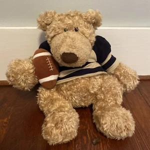 GUND Pottery Barn Niños Deportes Clancy Bear 43098 Peluche 16 pulgadas Alto Años 90 Fútbol - Imagen 1 de 9