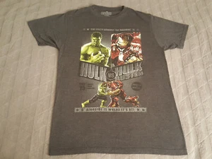 Hulk Vs Hulkbuster T-Shirt Medium neu ohne Etikett Avengers Iron Man Marvel Comic INV2673 - Bild 1 von 9