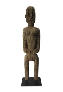 Antique Karen Hill Tribe Votive Figure, KH1: 77cm, Thailand Original Tribal Art - Picture 1 of 4