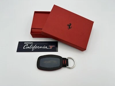 FERRARI CALIFORNIA T BLUE LEATHER KEYCHAIN | SCHLUSSELANHÄNGER | PORTACHIAVI - Image 1 of 4