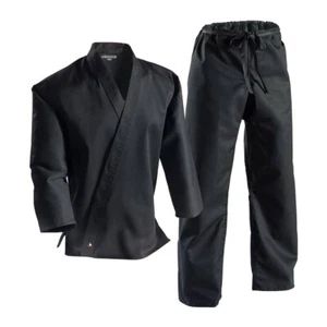 Century Black 7oz Middleweight Martial Arts Uniform Gi Size 3 - Picture 1 of 3