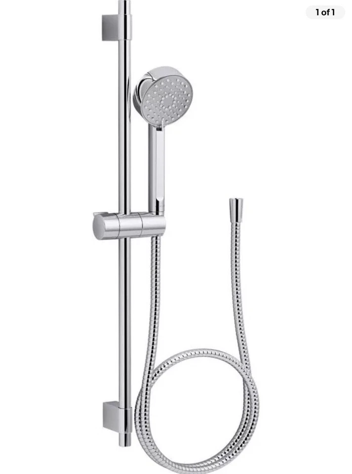 Pacote de chuveiro de mão multifuncional Kohler 98361-CP Awaken G90 1,75 GPM - Imagem 1 de 1