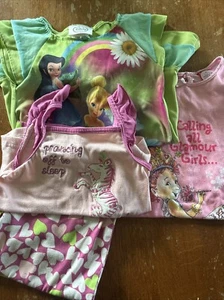 Girls Size 4 Pajama Lot - Picture 1 of 4