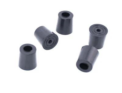 3/4” Tall x 3/4" Diameter Rubber Feet for Electronic Equipment   Rubber Bumpers - Image 1 of 4