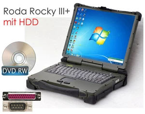 Roda Rocky III + Notebook 4GB RAM 320 GB HDD Dvd-Rw RS-232 Lpt IEEE1394 Win 7 - Picture 1 of 1