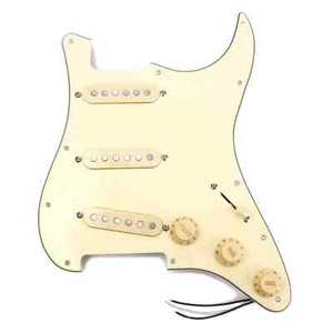 Prewired Loaded SSS Guitar Pickguard Pickups Sets For ST Strat Stratocaster USA - Picture 1 of 8