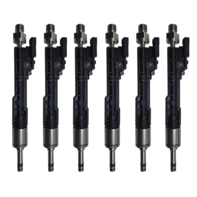 Set of 6  Fuel Injectors 13647597870 For 2011-2013 BMW X3 X5 X6 3.0L L6 FJ1176 Foto 1 de 4