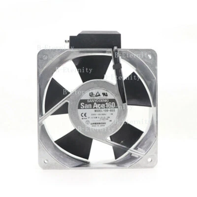 SANYO Denki 109-603 SanAce Axial Fan 230V 0.21A 37.5W 160*160*51MM Cooling Fan - Image 1 of 4