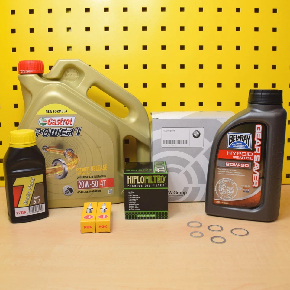 Öl Ölfilter Luftfilter Zündkerzen Getriebeöl für BMW R 850 1100 1150 GS/R/RT/RS - Bild 1 von 1