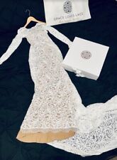 Grace Loves Lace 'Orla' White XS Wedding Dress - NEW