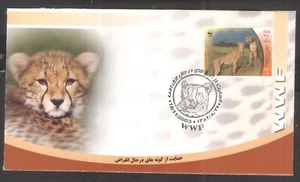 WWF CHEETAH World Wildlife Fund Wild Animal 2003 First Day Cover FDC. - Picture 1 of 1