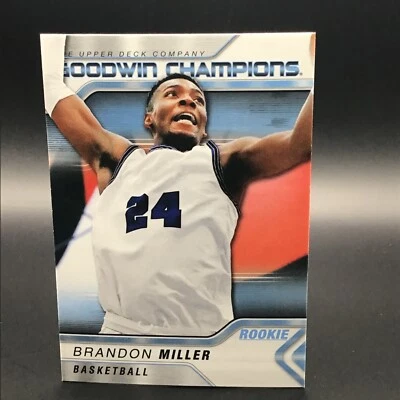 BRANDON MILLER 2023 UD Goodwin Champions RC ROOKIE ALABAMA  - Image 1 of 2