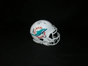 Devon Achane Autographed Miami Dolphins Mini Helmet Beckett COA - Picture 1 of 6