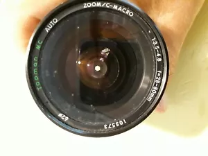 Topman Zoom/c- Macro 1:3.5-4.8 f=28-80mm 62mm #103573 Camera Lens 35mm Japan - Picture 1 of 7
