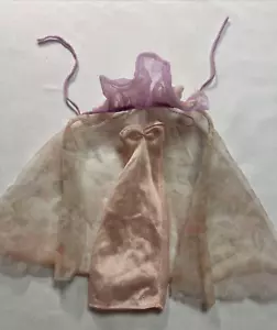 Vintage Barbie Dreamtime Floral Robe With Pink Strapless Nighty Gown - Picture 1 of 9