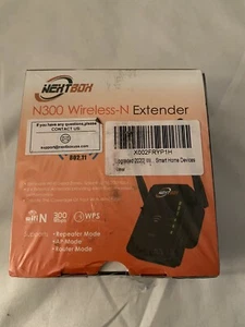 NEXTBOX WiFi Range Extender N300 Wireless Signal Booster & Repeater NEW Sealed - Picture 1 of 4
