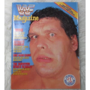 *NEAR MINT* WWF Magazin März 1988 Andre The Giant and The Ultimate Warrior - Bild 1 von 10