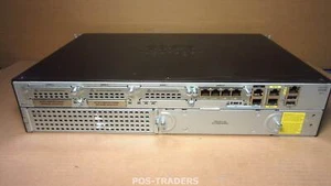 CISCO 2911 - ROUTEUR DE SÉCURITÉ Gigabit 3 ports 1 x alimentation - avec 1 module EHWIC 4ESG - Photo 1/4