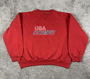 Vintage USA Olympics JCPenny Crewneck Sweatshirt Size Medium 1996