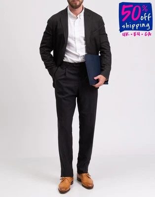 RRP€872 BOGLIOLI Wool Blazer Jacket IT52 US42 XL Single-Breasted Made in Italy - Image 1 of 4