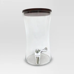 5.8L Glass Beverage Dispenser with Acacia Lid - Threshold - Picture 1 of 1