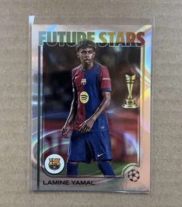 Lamine Yamal | Topps UCC Chrome 24/25 | Future Stars | Rainbow Foil Refractor | - Bild 1 von 1