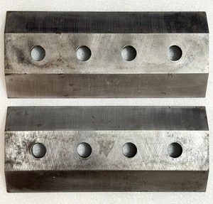 SET 2 coltelli cippatori Vermeer 9" x 4-1/2" x 5/8" (153175001) BC1000XL/BC1200XL - Foto 1 di 2