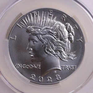 2023 Peace Silver Commemorative, CAC MS69, Store #GMC233 - Picture 1 of 3
