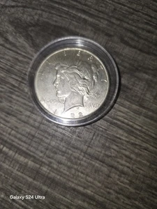 1922-S $1 Peace Silver Dollar Us Coin - Picture 1 of 4