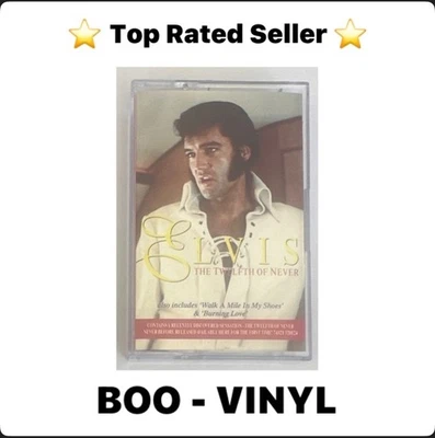 Elvis Presley - Twelfth Of Never 1995 Cassette Tape Single EX / EX - Image 1 of 4