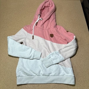 Wanakome Canada SELENE COLORBLOCK WASSERFALLAUSSCHNITT HOODIE GRÖSSE XL H3 - Bild 1 von 7