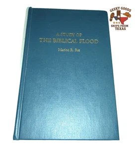 A Study of the Biblical Flood, Marion R. Fox Signed by Author - Picture 1 of 11