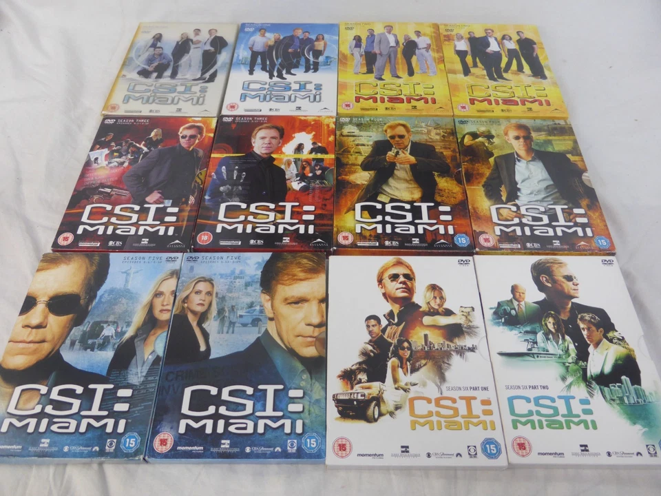 CSI Miami Seasons 1 to 6 DVD Collection 36 Disc Set - Image 1 of 4