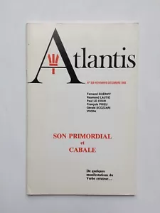 " ATLANTIS N° 329 : son primordial et cabale " in Revue Atlantis, 1983 - Picture 1 of 1