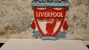 liverpool Logo 250 mm x 200 mm x 25 mm - Bild 1 von 8
