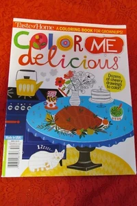 Taste Of Home Color Me Delicious Cheery Drawings Winter 2016 - Picture 1 of 7