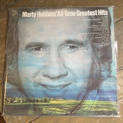 Marty Robbins All-Time Greatest Hits/Stereo Gatefold EX-/EXPoly Alb Outer Slee** - Image 1 of 4