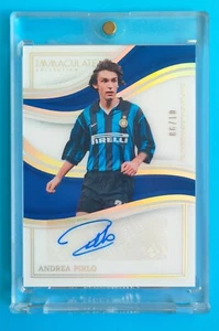 2023-24 Immaculate Inter Milan Andrea Pirlo Auto 6/10 - Picture 1 of 2