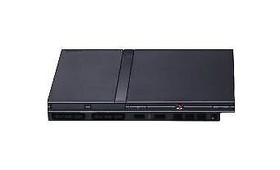 Sony PlayStation 2 Slim Line Version 1 Console - Charcoal Black Tested