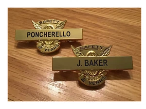 CHIPS Ponch Baker Name Badge 70s 80s CHP Uniform Cosplay Pin Badges New - Picture 1 of 16