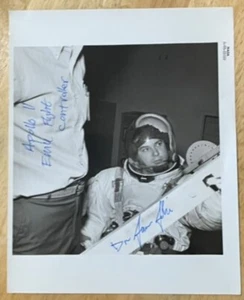 JAMES ALLEN JOKI, 100% AUTHENTIC AUTOGRAPHED ASTRONAUT  PHOTO, APOLLO PROGRAM ! - Picture 1 of 1