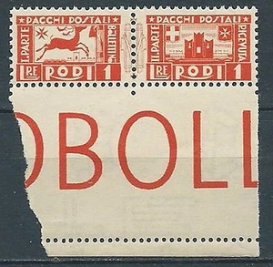 1934 EGEO PACCHI POSTALI 1 LIRA MNH ** - ED7 - Imagen 1 de 1