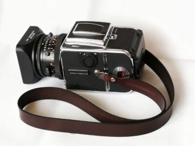 Genuine Leather Shoulder Strap For Hasselblad 500CM 501CM 503CX 500C SWC Camera - Image 1 of 4