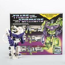 Transformers G1 Devastator White Reissue 84 Action Figure Robot Collect Gift Toy