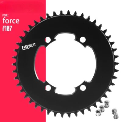 Electric Variable Road Chainring Gear 107BCD Chain Positive Negative Tooth - Image 1 of 4