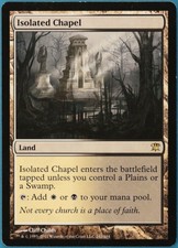 Isolated Chapel Innistrad NM Land Rare MAGIC MTG CARD (ID# 249104) ABUGames
