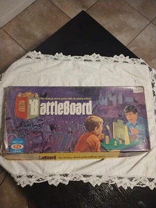 Vintage Ideal Battleboard Board Game Incomplete Good Condition 1972 Rare - Picture 1 of 10